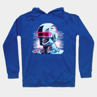 Vaporwave RoboCop Hoodie